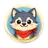 Generate one single cartoon animal avatar icon (PNG) for the Reviews block on bilucky-casino1.com. This is NOT a realistic hu